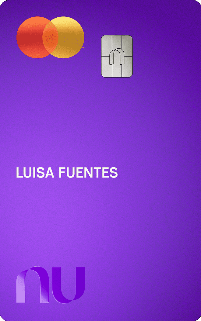 Imagen de la tarjeta de Debito Nu